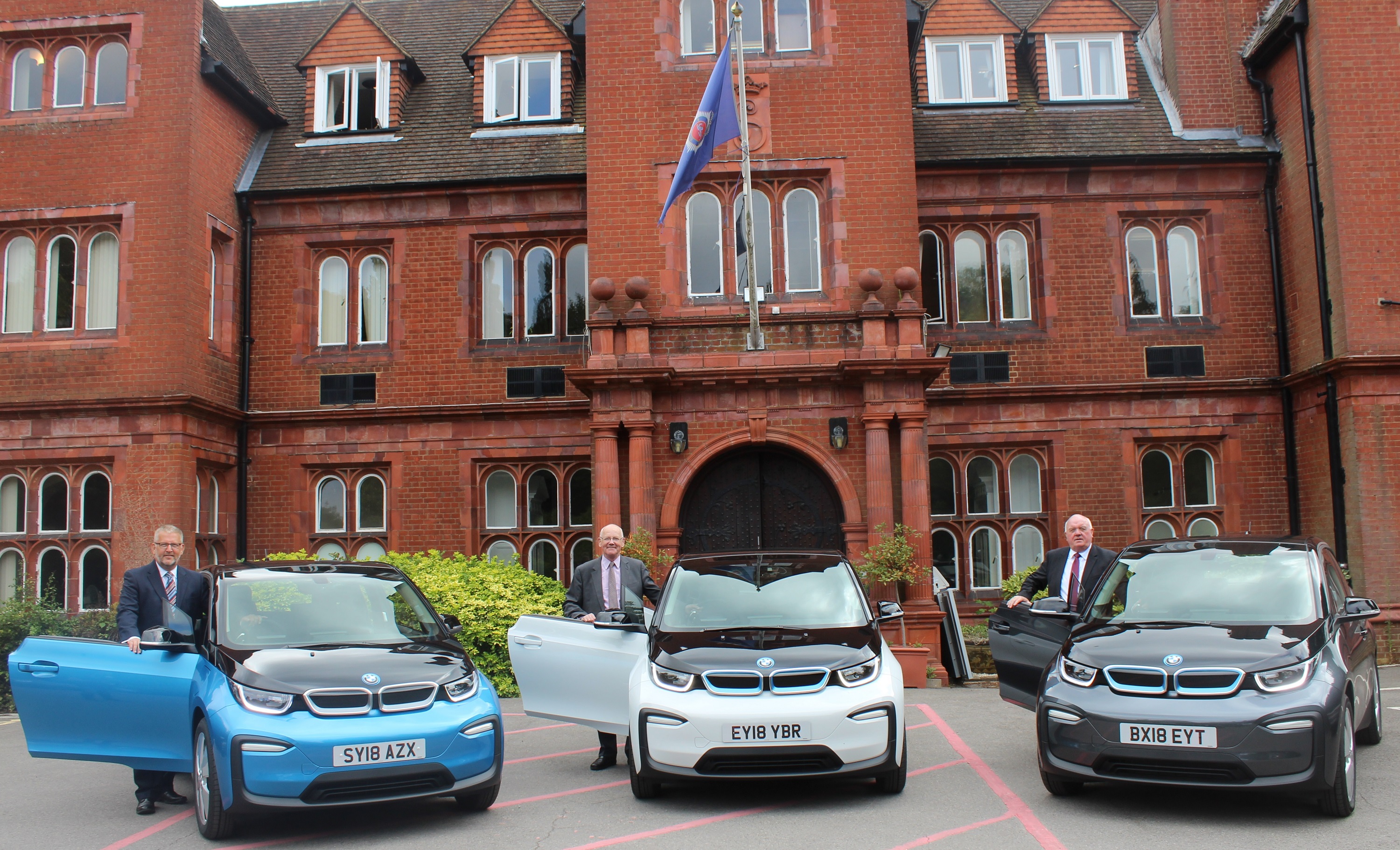 PCC unveils new electric cars joining Surrey and Sussex fleet Office